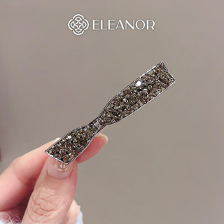 Kẹp tóc nữ Eleanor Accessories thiết kế hình nơ đính đá kẹp tóc mái phụ kiện tóc 8844
