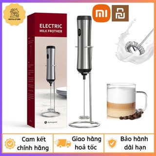  Máy đánh bọt cà phê Xiaomi Youpin inox 304 pin sạc đánh bọt sữa đánh trứng siêu mạnh 