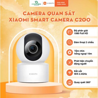 Camera IP Xiaomi Smart Camera C200 2MP | C300 | C301 Wi-Fi 2K Xoay 360 Độ | AI Phát Hiện Con Người | BH 12 Tháng