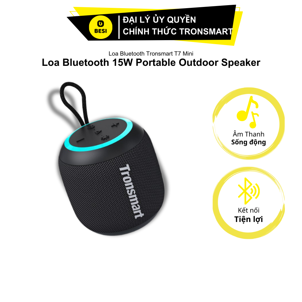 Loa Bluetooth Tronsmart T7 Mini 15W Portable Outdoor Speaker