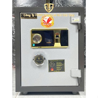 Két sắt việt tiệp KV54VT khóa vân tay 50kg+_ ( hàng chuẩn có mã check QR)