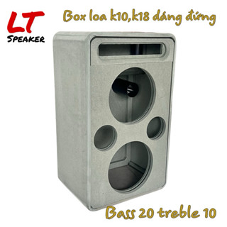 Box loa K10, K18, K200 đứng bass 20 treble 10 mẫu bo cong kèm thông hơi và gác mic LT Speaker