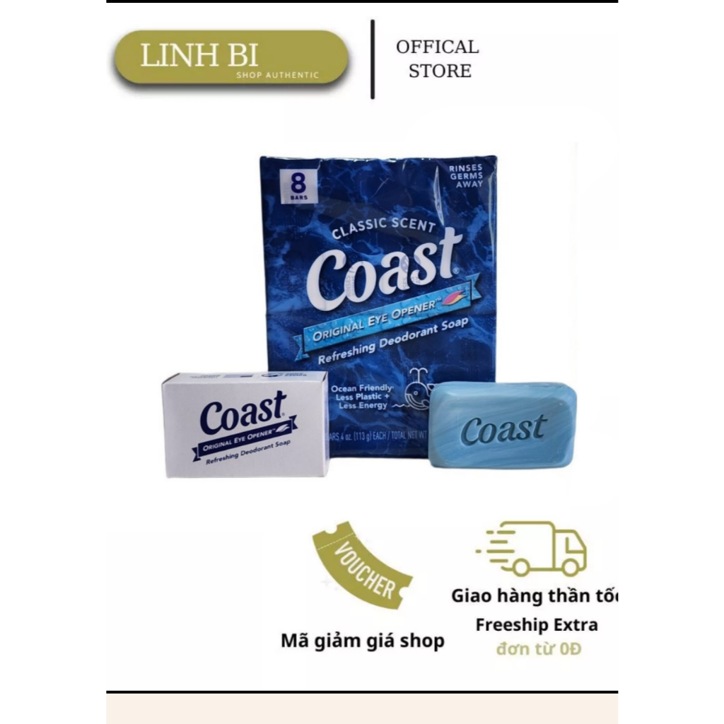 Xà phòng coast hàng Mỹ 113g