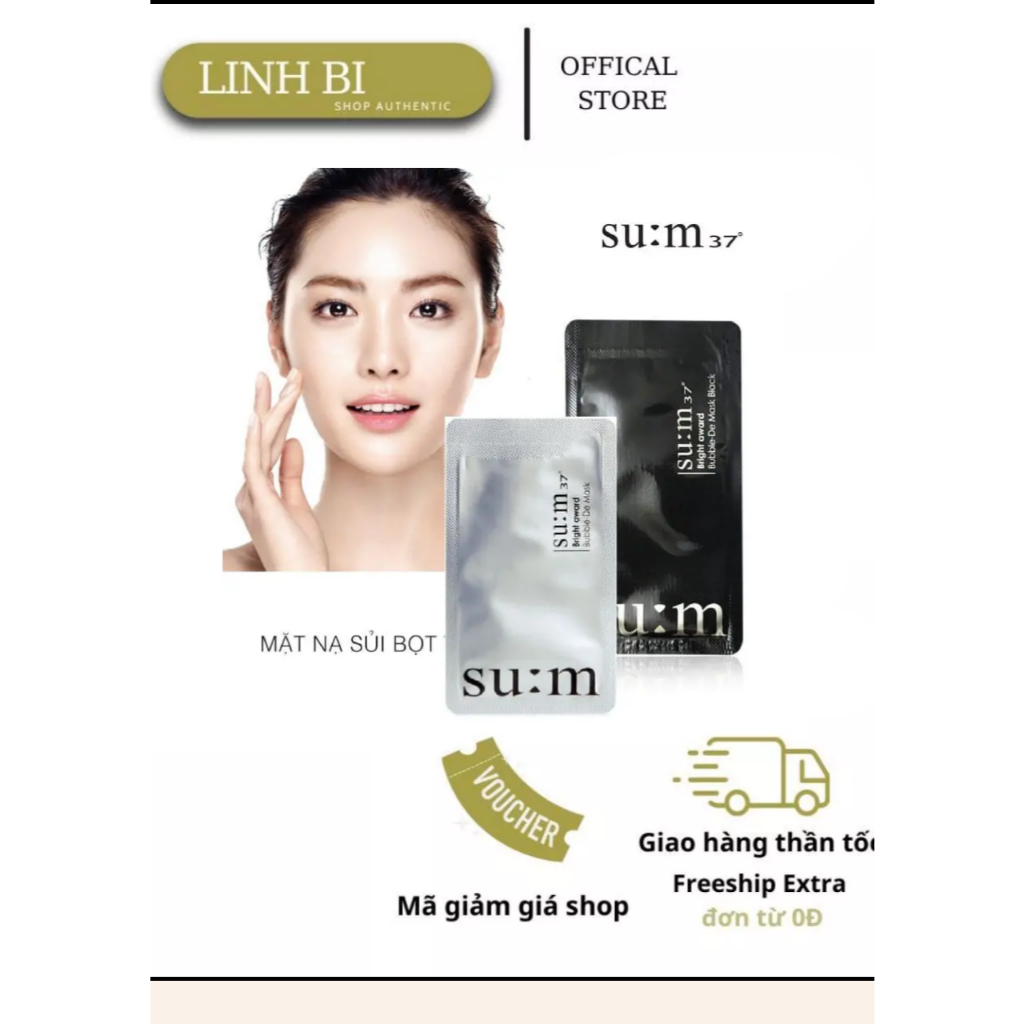 Mặt nạ thải độc Su:m Hàn quốc