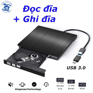 [🎆 Free shipping]Đầu DVD Đầu đọc CD Đầu ghi DVD Đĩa CD/DVD-RW gắn ngoài USB 3.0 Tốc độ tối đa USB 3.0 DVD-RW gắn ngoài