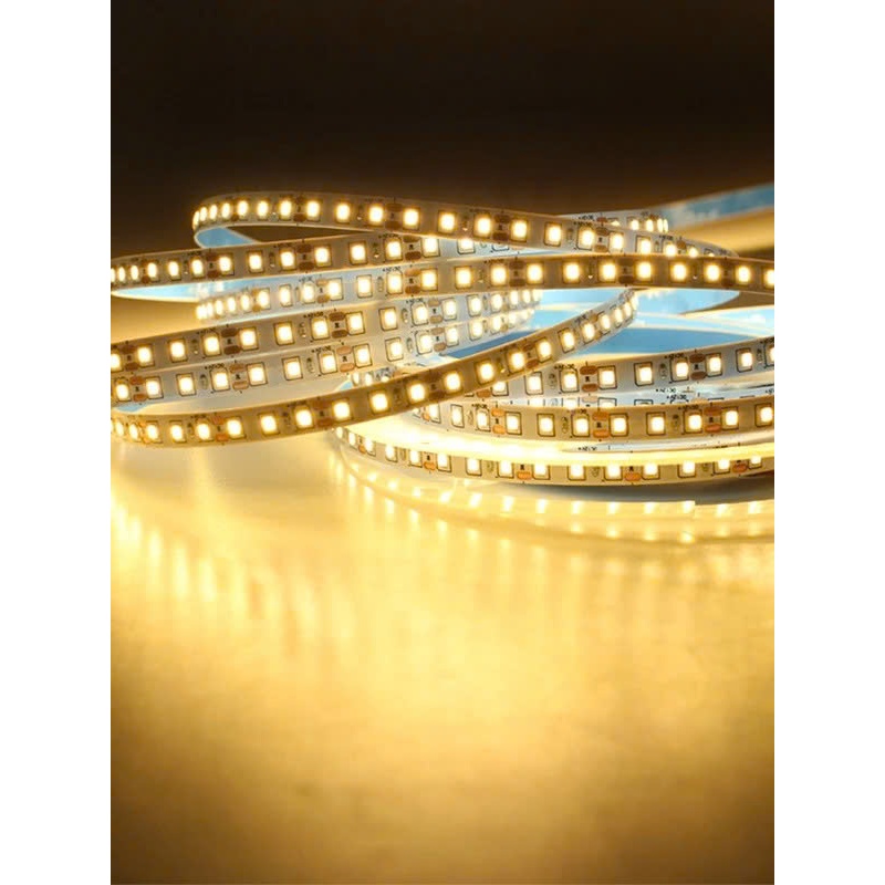 Dây Led Dán 5m /120 led  Dùng điện 12v trắng/vàng/vàng nắng