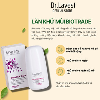 Lăn Khử Mùi Biotrade Odorex Deo Antiperspirant Roll On 40ml
