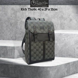  Balo Da LISANGO họa tiết sang trọng BL953 Balo đựng Laptop Đa năng tiện lợi. 