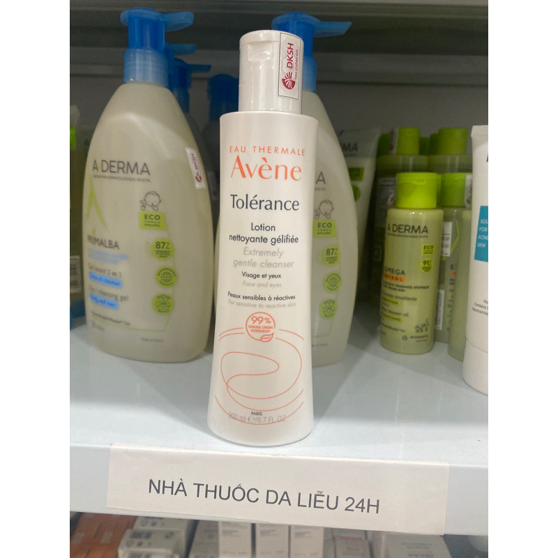 Lotion làm sạch da dịu nhẹ Avene Tolerance Extremely Gentle Cleanser 200ml - dalieu24h