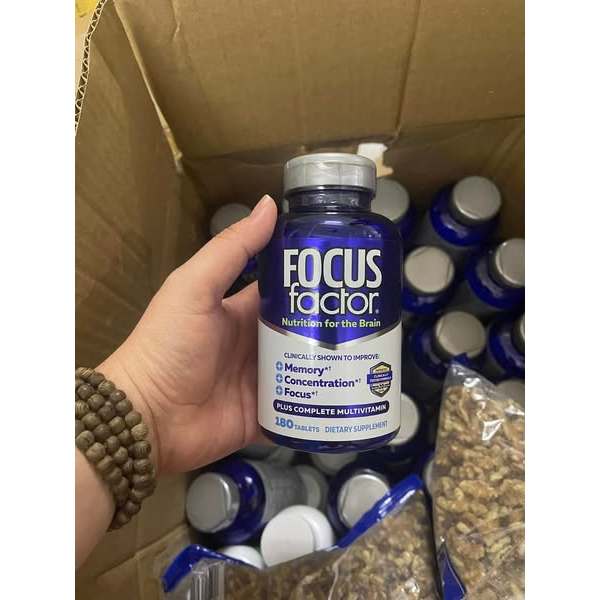 Viên uống Focus Factor Nutrition for the Brain 180 viên của Mỹ