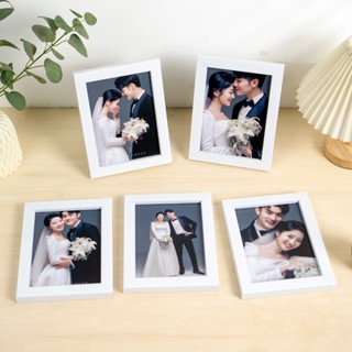 Combo 5 khung ảnh để bàn size 13x18, Khung ảnh cưới treo tường size 13x18 (tặng kèm chân chống, móc treo)