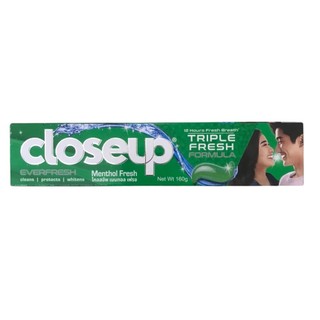 Kem Đánh Răng Closeup Methol Fresh Thơm Mát Bạc Hà 160g