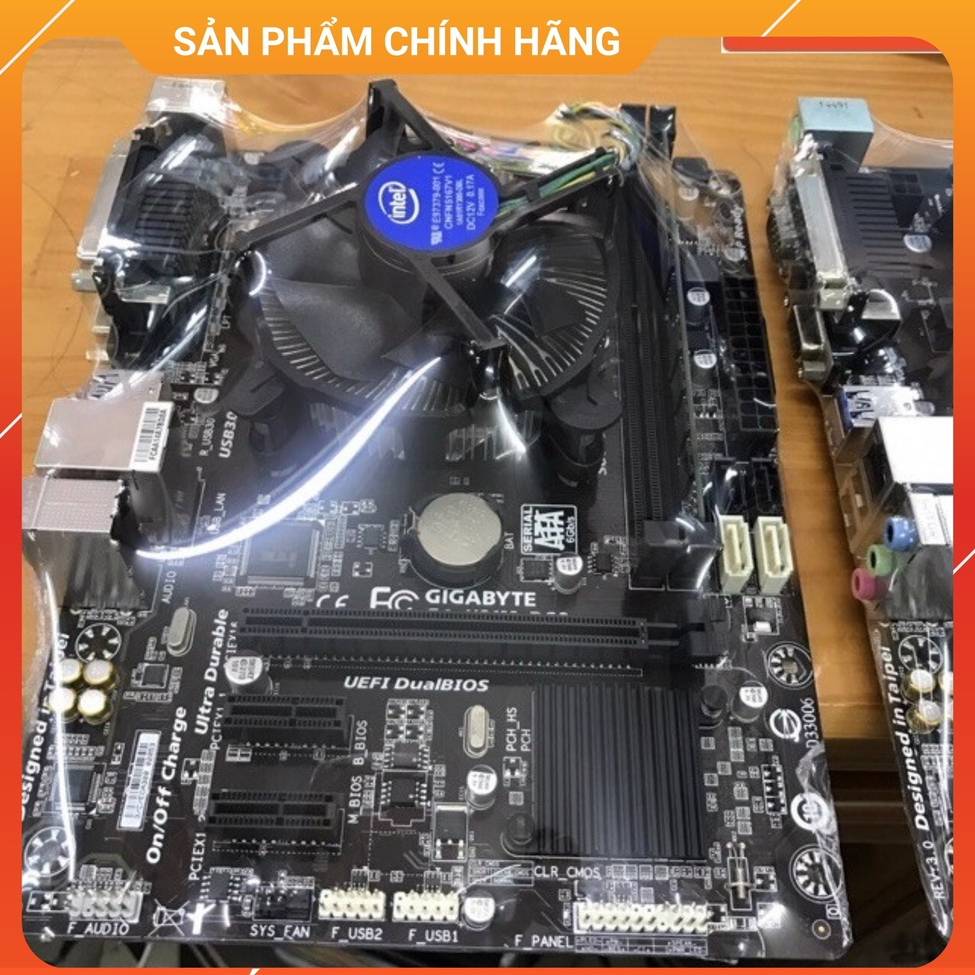 COMBO MAIN CPU FAN RAM H81 B75 B85 đủ hãng lắp case