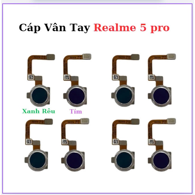 Cáp Vân Tay ,(home) Realme 5 pro