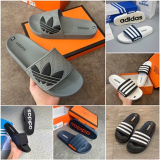 Dép nam adidas Mẫu mới nhất Hot 2025 Dép adidas đế cao su non Form dáng thể thao, chống nước chống hôi chân