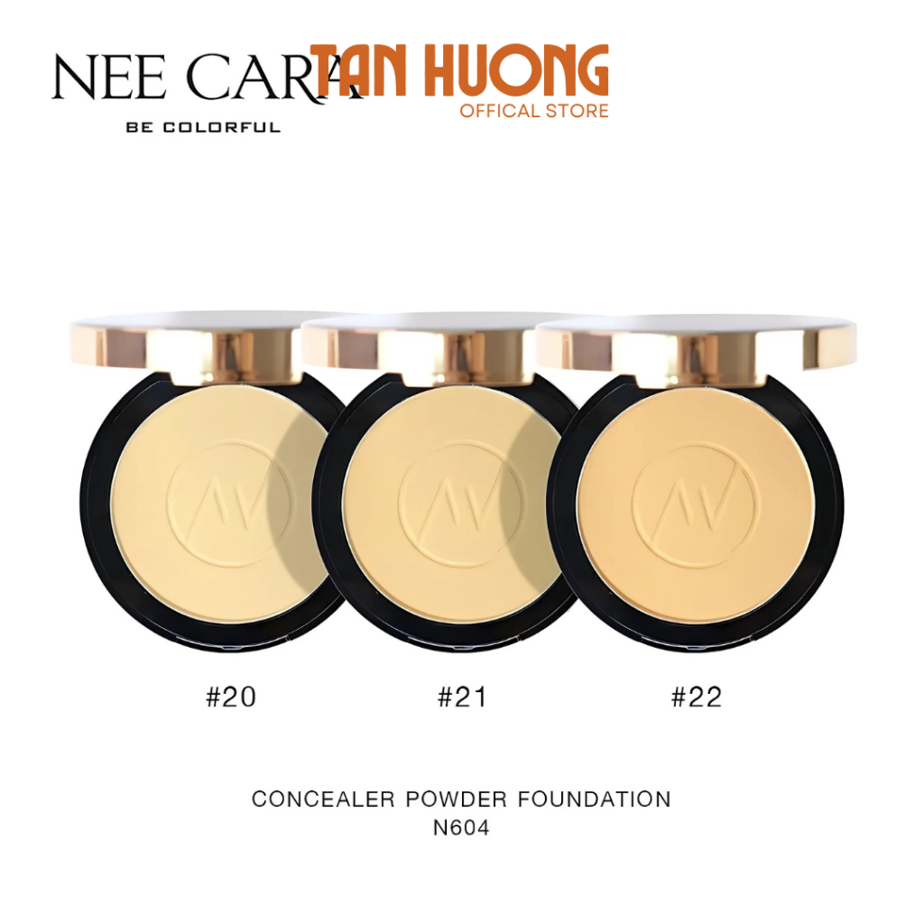 Phấn nền Nee Cara CONCEALER POWDER FOUNDATION N604 net 15g