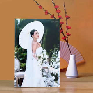 Khung Ảnh Gỗ Lụa Tràn Viền Để Bàn 13x18, 15x21, 18x24, 20x30 - in giấy chính hãng , không bay màu