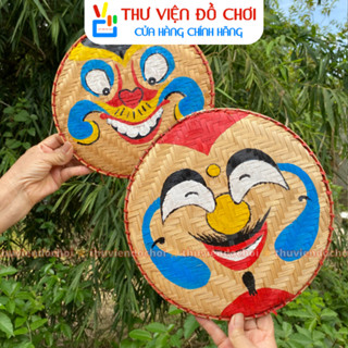 Mẹt Vẽ-mẹt tre trang trí - Mẹt tre dân gian kích thước 20cm - 25cm - 30cm - 35cm - Thư Viện Đồ Chơi