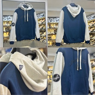 [Authentic💯] Áo Hoodie LA Xanh Navy 14112296 * Áo Hoodie New Era MLB NY Chính Hãng Full Tem Tag