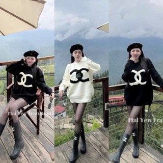 Áo Len SWT Cổ Tròn Dáng Rộng Thêu Chữ X Nổi Siêu Hot