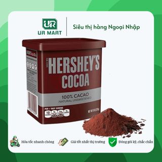 [HÀNG NHẬP 1.2026] BỘT CACAO HERSHEY’S MỸ COCOA NATURAL UNSWEETENED NGUYÊN CHẤT KHÔNG ĐƯỜNG 226G