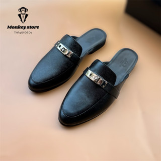  Giày sục nam sục nam thời trang Da thật mới nhất - Mã MK106   Ảnh và video độc quyền - có hộp   