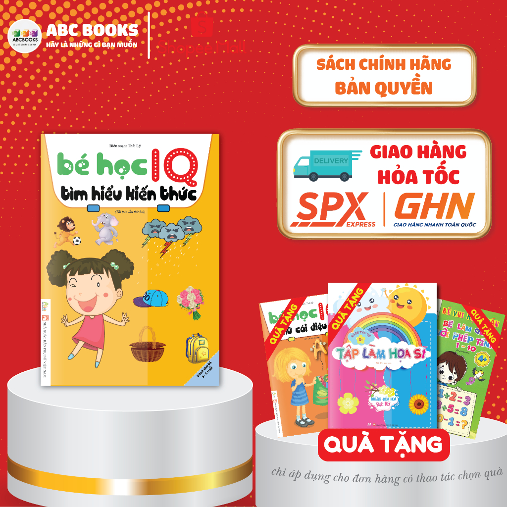 Sách - Bé Học IQ Tìm Hiểu Kiến Thức