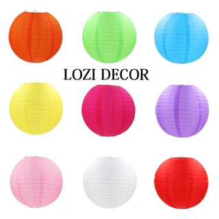 ĐÈN LỒNG GIẤY tròn trang trí tết trung thu ,nhà cửa, sân vườn, tết nguyên đán