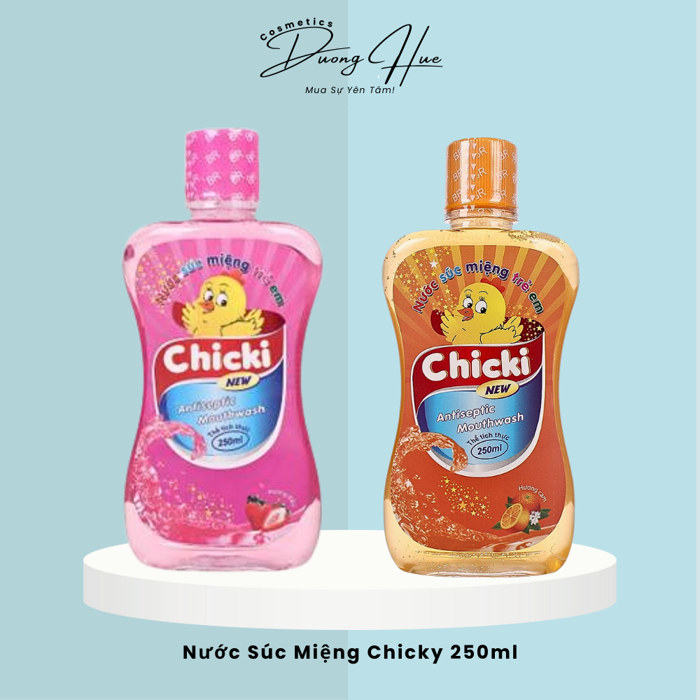 Nước Súc Miệng Chicky 250Ml - Bảo vệ Răng Miệng Cho Bé