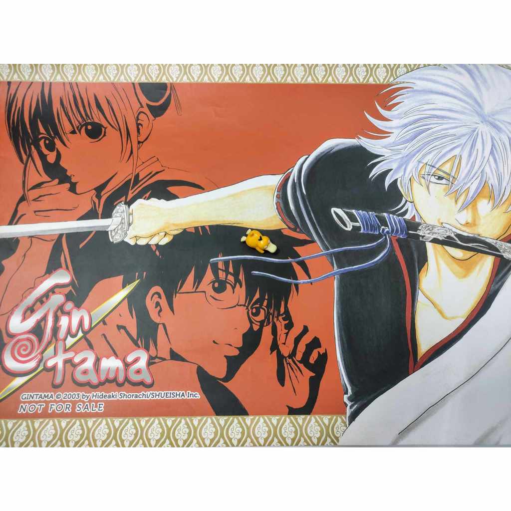 [Poster] Poster A2 Gintama bốc thăm phiên bản bìa gập, có df (SR-có ống khi ship)