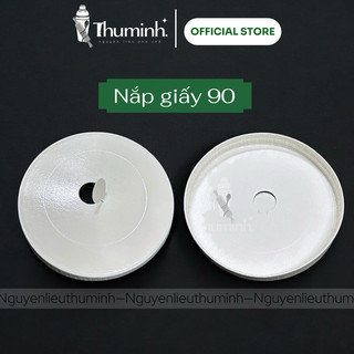 Lốc 50c Nắp Phi 90 Đậy Ly Giấy, Ly Tim Miệng 9cm