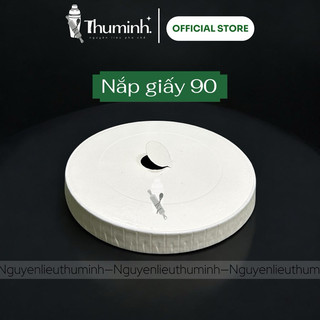 Lốc 50c Nắp Phi 90 Đậy Ly Giấy, Ly Tim Miệng 9cm
