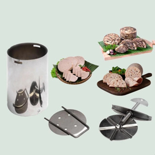Khuôn làm giò đông đủ cỡ 0.5kg 1kg, 2kg - Khuôn giò xào, giò thủ, giò đông-Chất liệu inox xịn