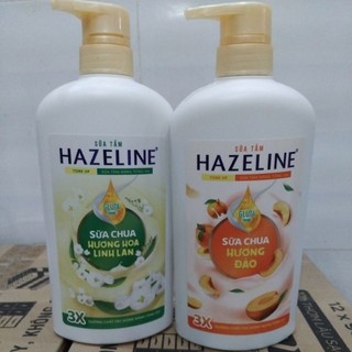 Sữa tắm Hazeline sáng mịn phục hồi 670g