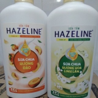 Sữa tắm Hazeline sáng mịn phục hồi 670g