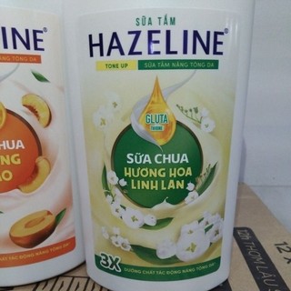 Sữa tắm Hazeline sáng mịn phục hồi 670g