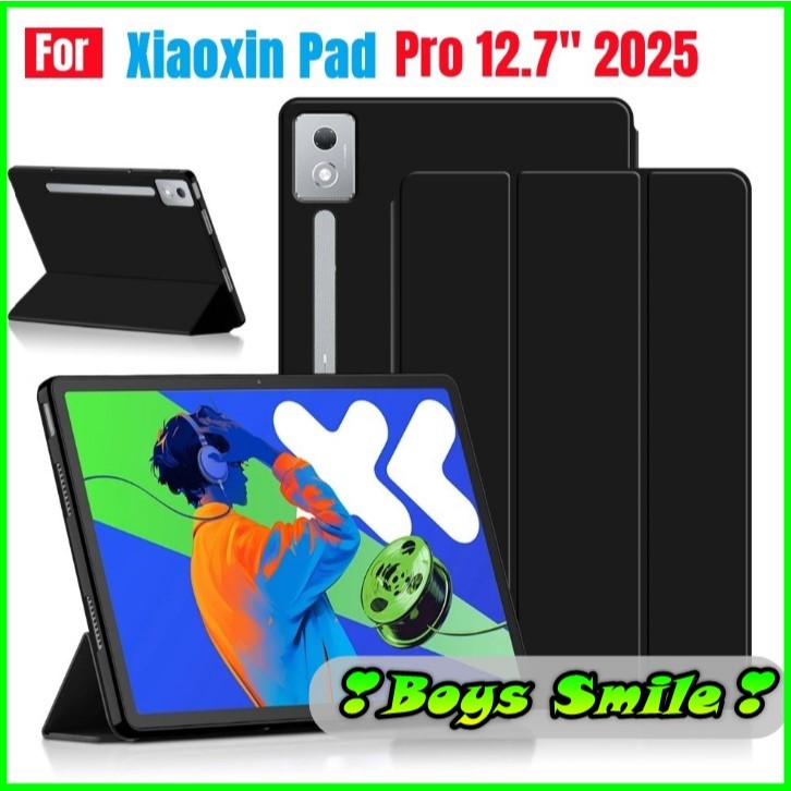 Bao Da  Nắp Gập Từ Tính Cho Lenovo Tab P12 12.7 "P12 / Xiaoxin Pad Pro 12.7 2025 TB 373FU TB 375FC