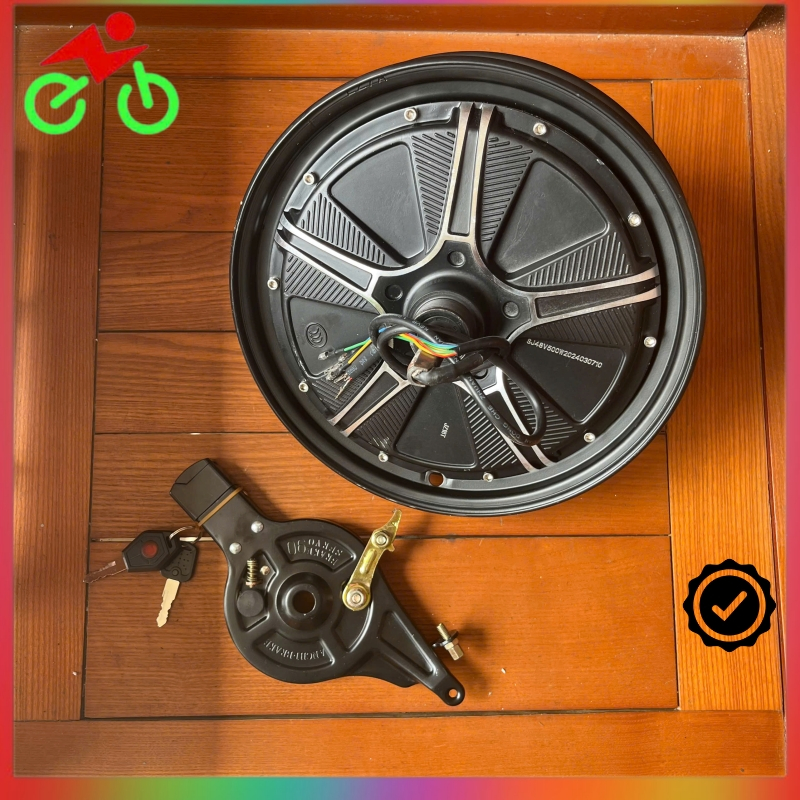 Động Cơ 48V 350W-400W Newbeer Sk8 G5 Happy Bánh Mâm Sau 14 inch Xe Đạp Điện Lõi Đồng Nguyên Chất
