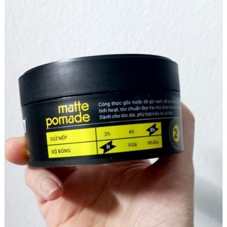 Sáp đất sét Xmen Salon Solutions Clay Wax/Matte Pomade 65g
