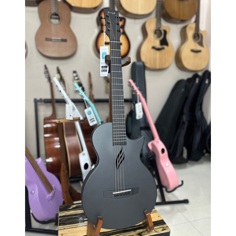 Guitar Enya Nova Go SP1 Có EQ, Full Carbon Size Mini 1/2