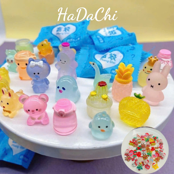 50 túi mù phát sáng mix nhiều mẫu, Túi mù tự xé