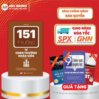 Sách - 151 ý tưởng khen thưởng nhân viên - sách phát triển kỹ năng quản lý