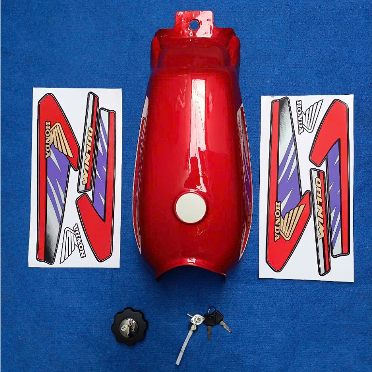 Bình xăng xe win,thùng xăng lớn xe honda win 100cc-125cc màu đỏ