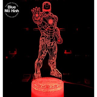 Đèn ngủ LED trang trí phòng ngủ nhân vật Iron Man