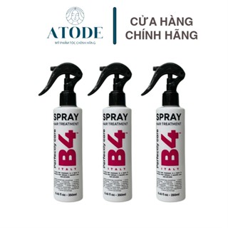 Xịt dưỡng gỡ rối B4 Italy Tạo kiểu tóc chăm sóc tóc khô xơ, hư tổn - 250ml