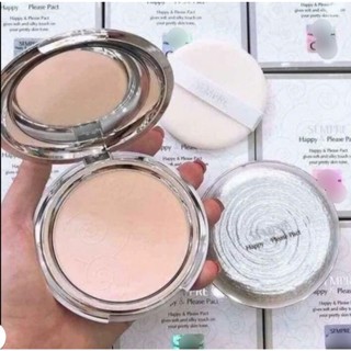 Phấn Phủ Trang Điểm Siêu Mịn Geo Trắng