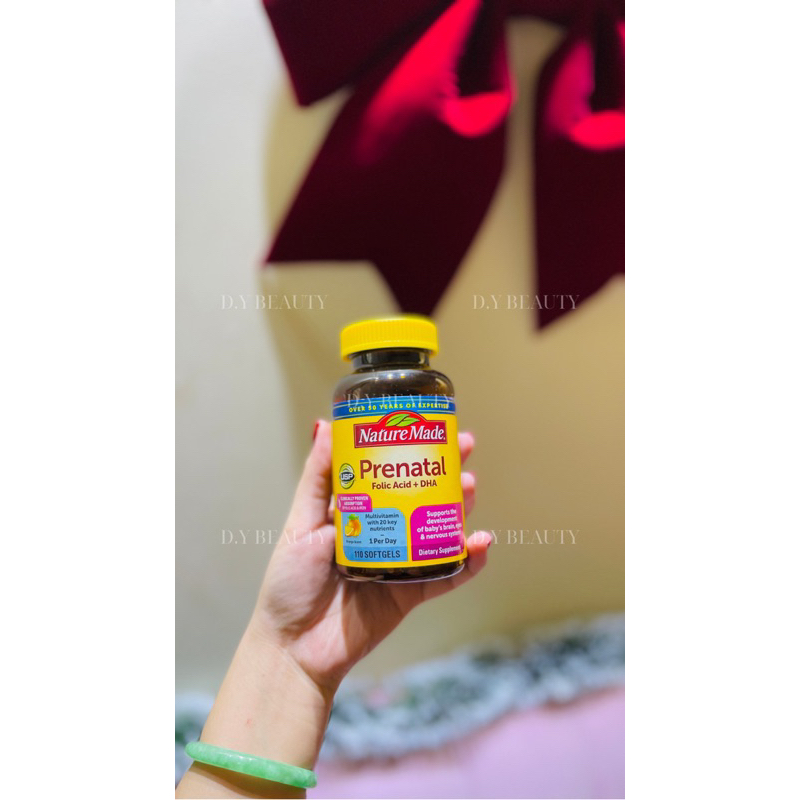 [HÀNG AUTH-HOẢ TỐC] Viên uống dành cho bà bầu Nature Made Prenatal Multi - Date 04/2026 mua trực tiếp ở Costco