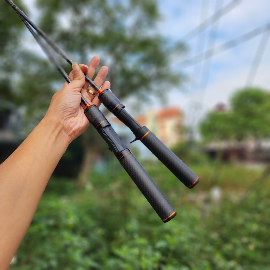 [HOT 2025] Cần UL Black V2 - Cán Cacbon - Cần Đẹp Giá Tốt Size 1m68 1m8 1m98 -( Đứng Và Ngang )