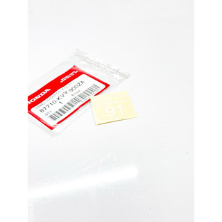 TEM 91, TEM TRANG TRÍ HÀNG CHÍNH HÃNG HONDA THAILAND ( 87710-KVY-900ZA/ZB )