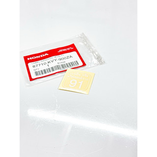 TEM 91, TEM TRANG TRÍ HÀNG CHÍNH HÃNG HONDA THAILAND ( 87710-KVY-900ZA/ZB )